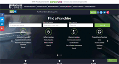Desktop Screenshot of franchisebusiness.com.au